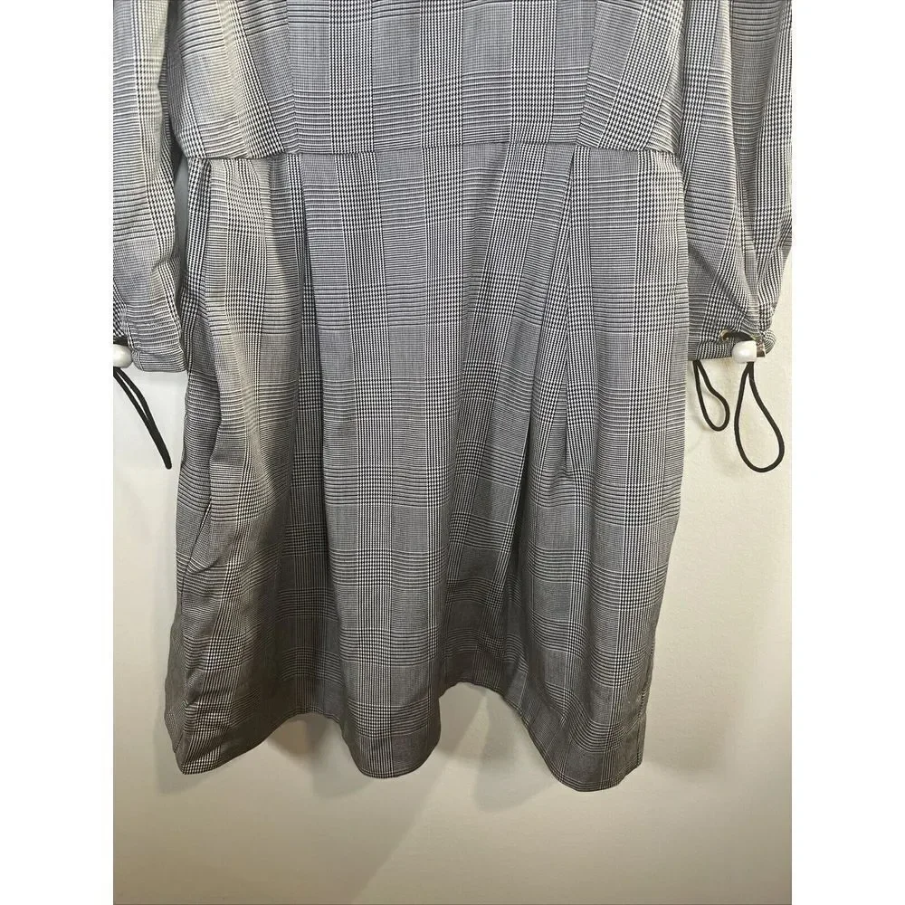 Mother Of‎ Pearl Amanda Prince of Wales Check Print Dress NWT Women's US Size 6